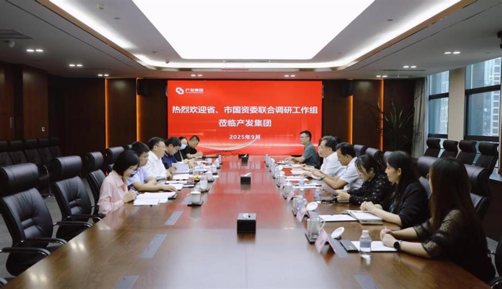 省、市國資委 聯合調研工作組到產發集團調研指導工作